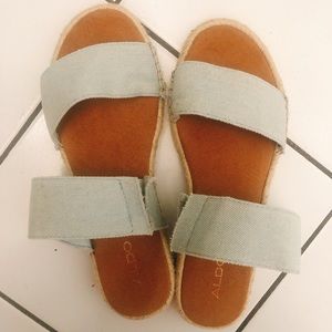 ✨BRAND NEW aldo Jean slides ✨